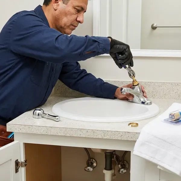 Local faucet repair by Beau's Plumbing, New Orleans, LA