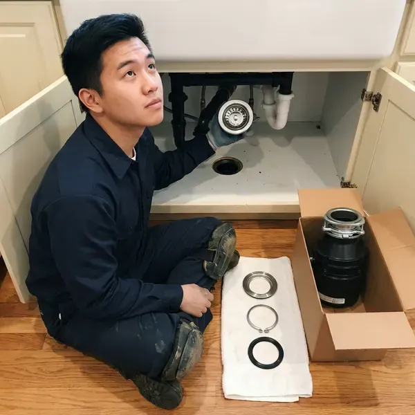 Local garbage disposal installation by Beau's Plumbing, Kenner, LA