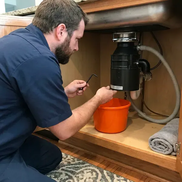 Local garbage disposal repair by Beau's Plumbing, Hammond, LA