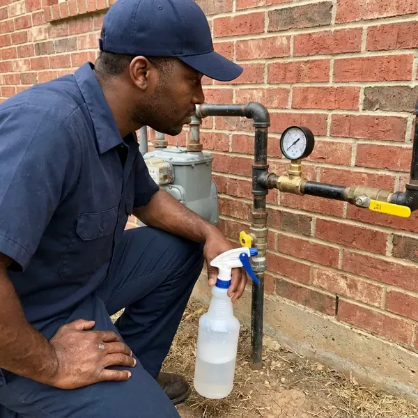 Local gas line repair by Beau's Plumbing, Baton Rouge, LA