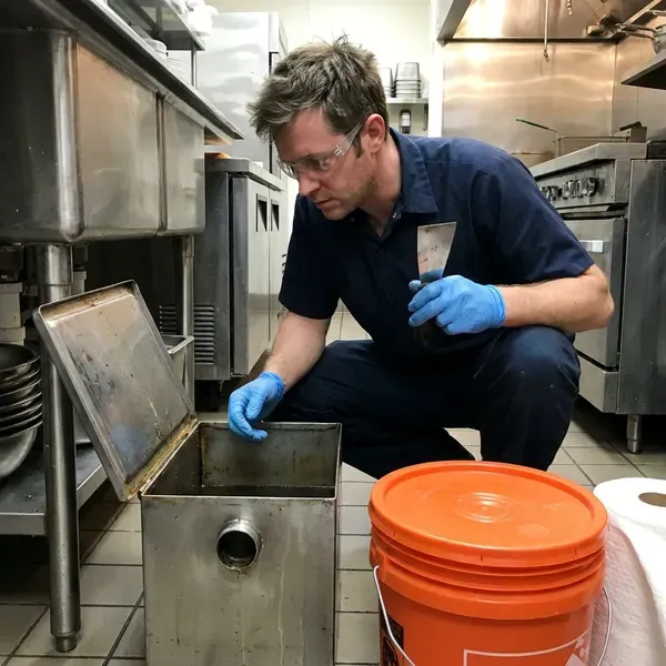 Professional grease trap cleaning, Mandeville, LA