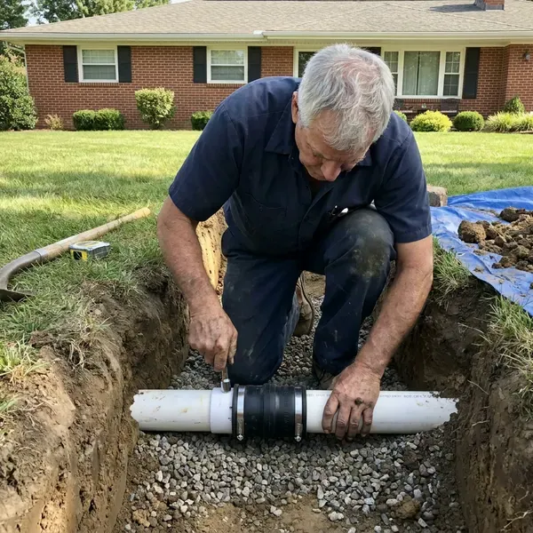 Professional sewer line replacement, Kenner, LA