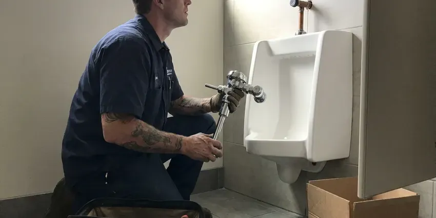 Local toilet installation by Beau's Plumbing, New Orleans